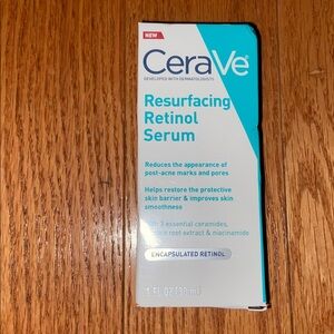 New Cerave Resurfacing Retinol Serum